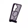 Evelatus Rubber Coated MagSafe Case with Stand for Samsung Galaxy A37 / A36 - Lila