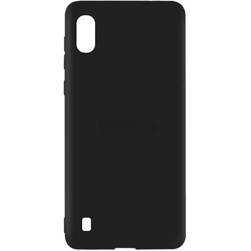 Evelatus Samsung A10 Soft Touch Silikon Rückseite Schwarz