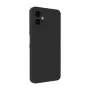 Evelatus Samsung Galaxy A06 5G Premium Magnetische Silikonhülle mit Soft-Touch-Oberfläche Schwarz