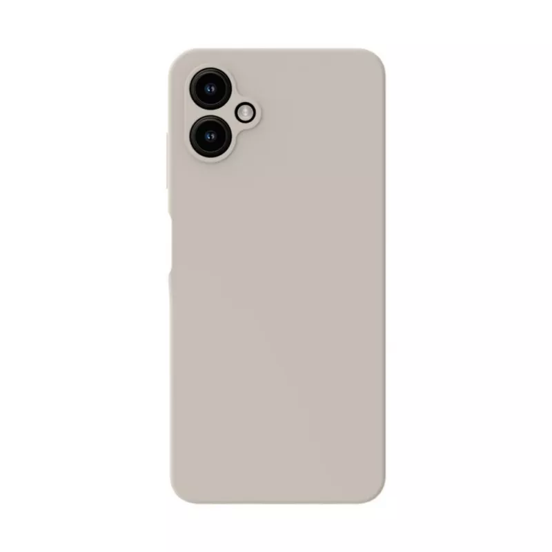 Evelatus Samsung Galaxy A06 5G Premium Magnetische Soft-Touch Silikonhülle Pebble