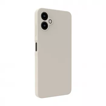 Evelatus Samsung Galaxy A06 5G Premium Magnetische Soft-Touch Silikonhülle Pebble