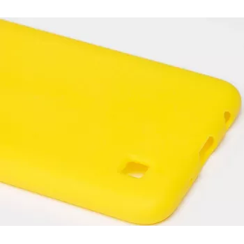 Evelatus Samsung Galaxy A10 Nano Silicone Case Soft Touch TPU Gelb