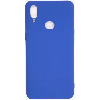 Evelatus Samsung Galaxy A10S Nano Silicone Case Soft Touch TPU Blau