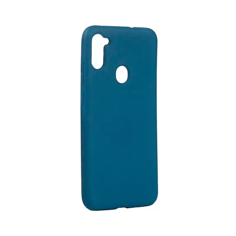 EVELATUS Samsung Galaxy A11 Nano Silicone Case Soft Touch TPU Blau