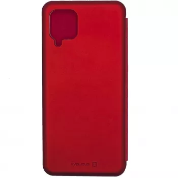 Evelatus Samsung Galaxy A12/M12 Buchhülle Rot
