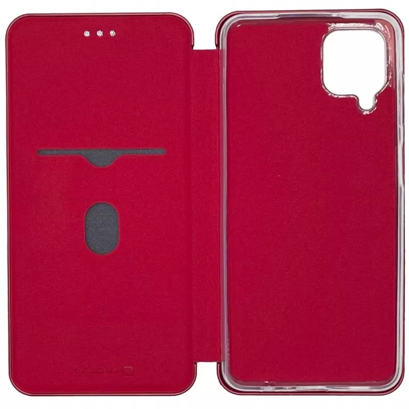 Evelatus Samsung Galaxy A12/M12 Buchhülle Rot