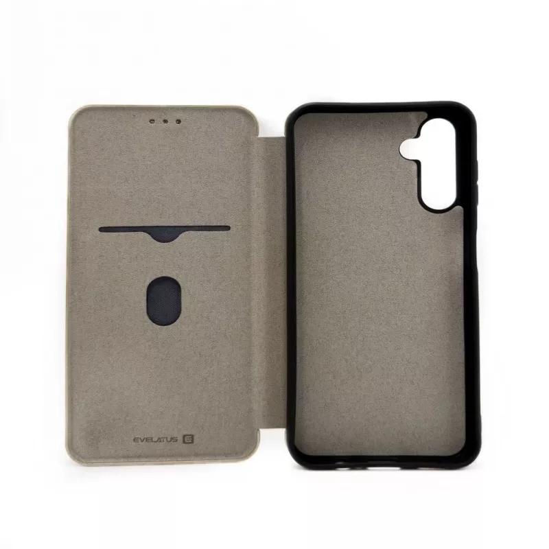 Evelatus Samsung Galaxy A14 5G Buchhülle Gold