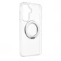 Evelatus Samsung Galaxy A17 4G / A17 5G Hybrid-Hülle mit MagSafe PC+TPU 360 Metallständer Transparent