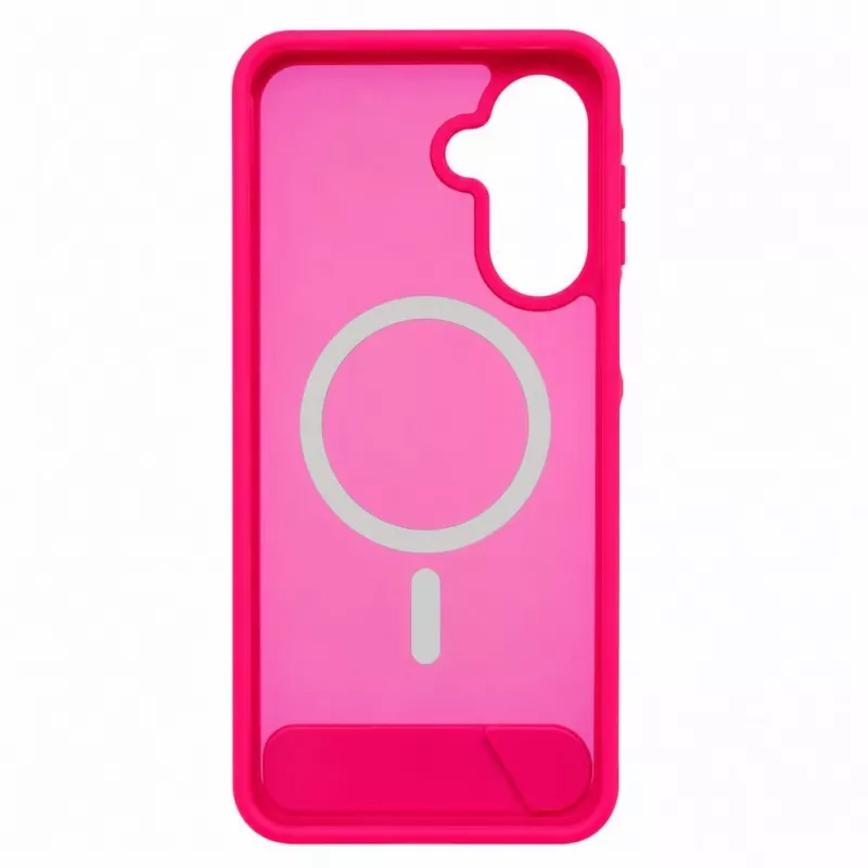 Evelatus Samsung Galaxy A17 4G / A17 5G Gummiertes MagSafe Case mit Standfuß, Pink