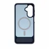 Evelatus Samsung Galaxy A17 4G / A17 5G Gummiertes MagSafe Case mit Standfuß Marineblau