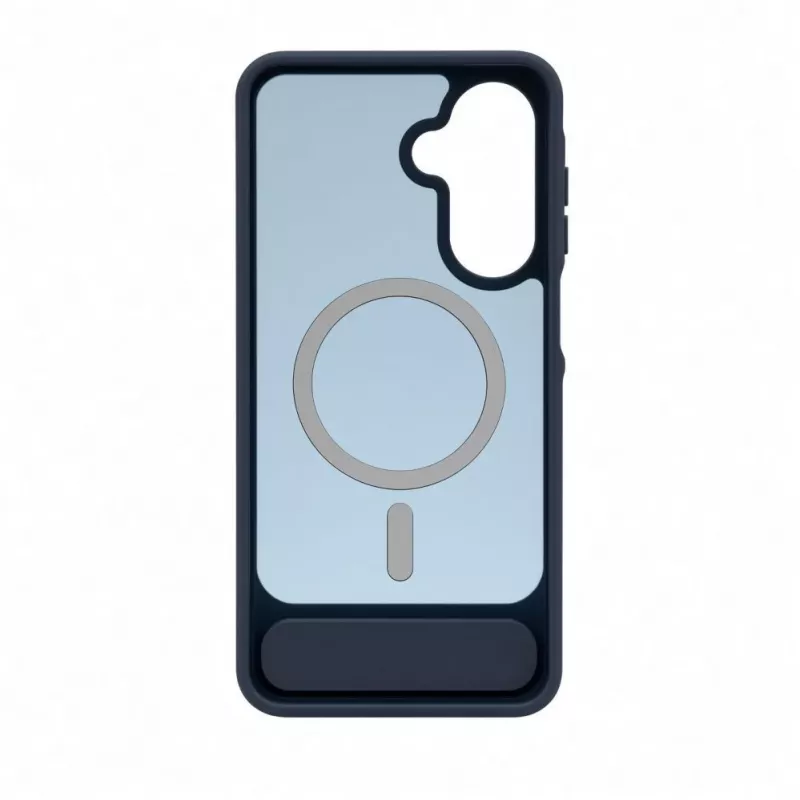 Evelatus Samsung Galaxy A17 4G / A17 5G Gummiertes MagSafe Case mit Standfuß Marineblau