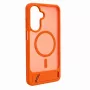 Evelatus Samsung Galaxy A17 4G / A17 5G Gummiertes MagSafe Case mit Standfuß Orange