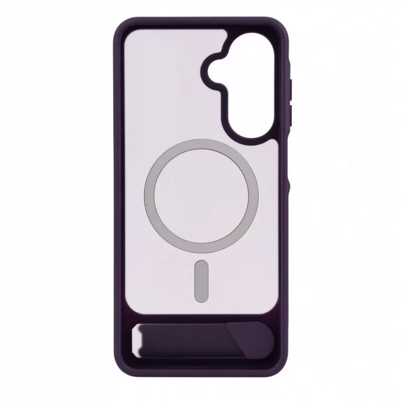 Evelatus Samsung Galaxy A17 4G / A17 5G Gummiertes MagSafe Case mit Standfuß Lila