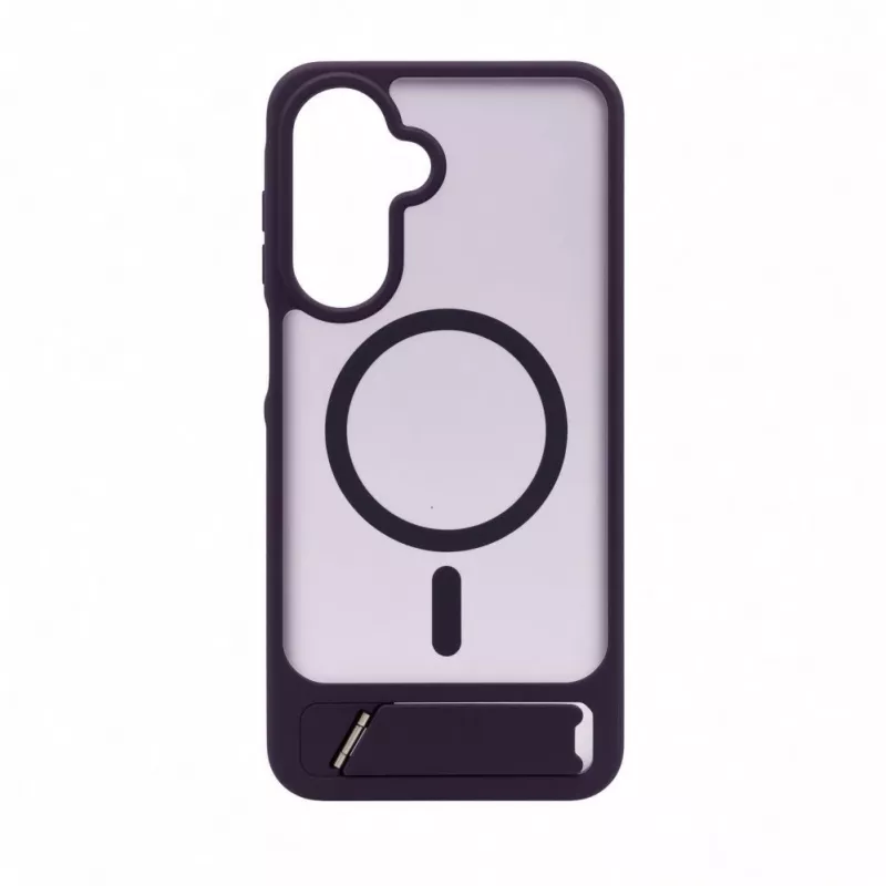 Evelatus Samsung Galaxy A17 4G / A17 5G Gummiertes MagSafe Case mit Standfuß Lila