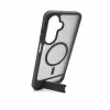Evelatus Samsung Galaxy A17 4G / A17 5G Gummiertes MagSafe Case mit Standfuß Rauchgrau