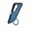 Evelatus Samsung Galaxy A17 4G / A17 5G Shield-Hülle mit MagSafe & Ständer, mattes Navy Blau