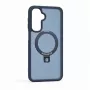Evelatus Samsung Galaxy A17 4G / A17 5G Shield-Hülle mit MagSafe & Ständer, mattes Navy Blau