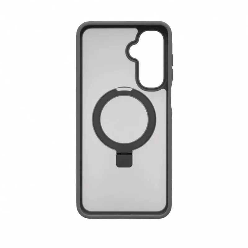 Evelatus Samsung Galaxy A17 4G / A17 5G Schutzhülle mit MagSafe & Standfuß, Matt Ring Rauchgrau