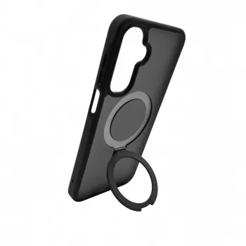 Evelatus Samsung Galaxy A17 4G / A17 5G Schutzcase mit MagSafe & Stand Mattring Schwarz