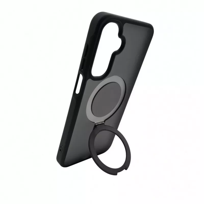 Evelatus Samsung Galaxy A17 4G / A17 5G Schutzcase mit MagSafe & Stand Mattring Schwarz