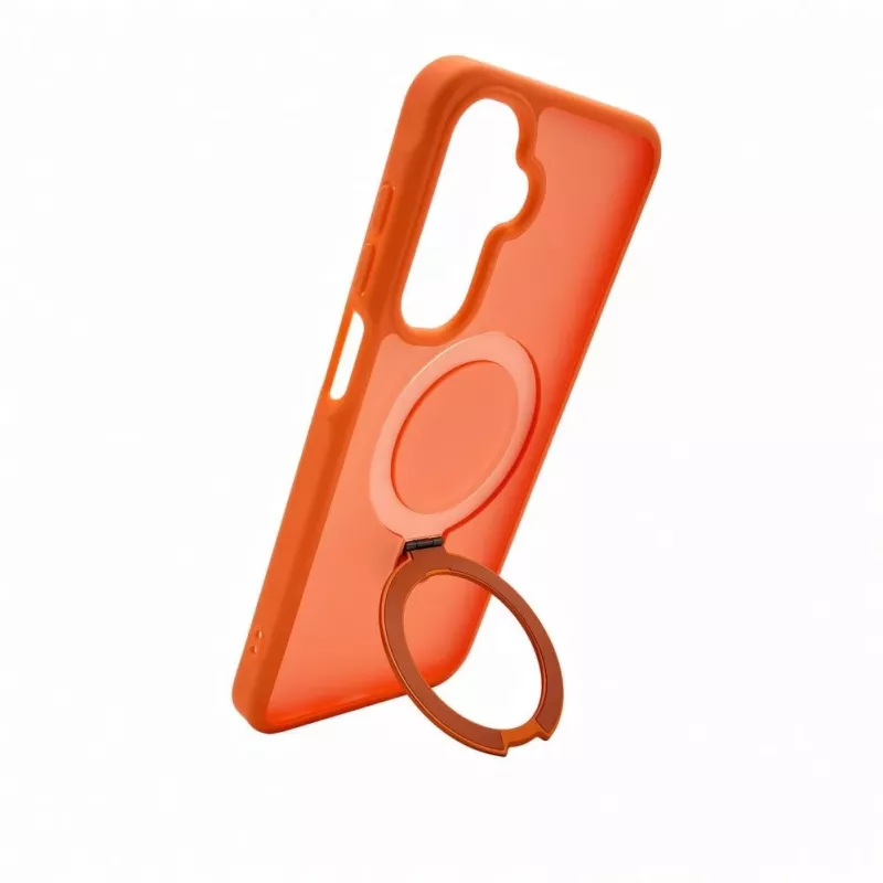 Evelatus Samsung Galaxy A17 4G / A17 5G Schutzhülle mit MagSafe & Ständer, matter Ring, Orange