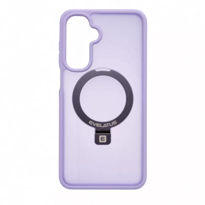 Evelatus Samsung Galaxy A17 4G / A17 5G Shield-Hülle mit MagSafe & Ständer, matter Ring, Lavendel-Lila