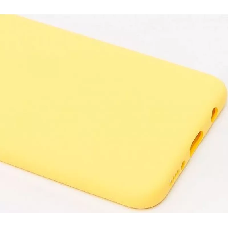 Evelatus Samsung Galaxy A20E Nano Silicone Case Soft Touch TPU Gelb
