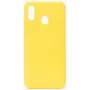Evelatus Samsung Galaxy A20E Nano Silicone Case Soft Touch TPU Gelb