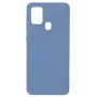 Evelatus Samsung Galaxy A21s Nano Silicone Case Soft Touch TPU Blau