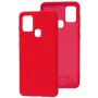 Evelatus Samsung Galaxy A21s Nano Silikonhülle Soft Touch TPU Rot