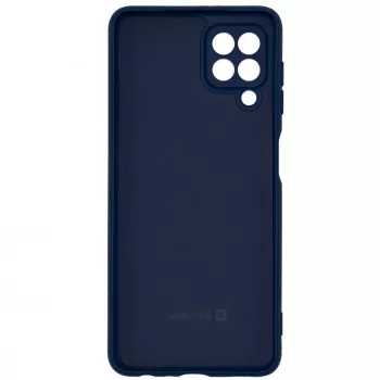 Evelatus Samsung Galaxy A22 4G Nano Silicone Case Soft Touch TPU Navy Blue