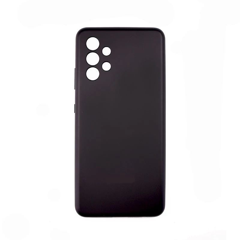 Evelatus Samsung Galaxy A32 Nano Silicone Case Soft Touch TPU Black