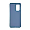 Evelatus Samsung Galaxy A33 5G Nano-Silikon-Hülle Soft Touch TPU Blau