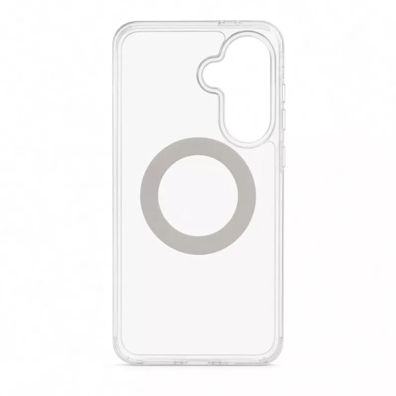 Evelatus Samsung Galaxy A37 / A36 Hybrid-Hülle mit MagSafe PC+TPU 360 Metallständer Transparent