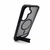 Evelatus Samsung Galaxy A37 / A36 Gummiertes MagSafe Case mit Standfuß Schwarz