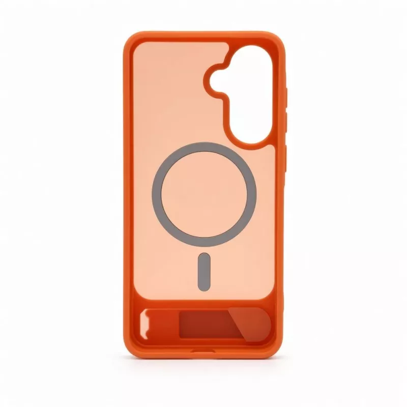 Evelatus Samsung Galaxy A37 / A36 Gummiertes MagSafe Case mit Standfuß Orange