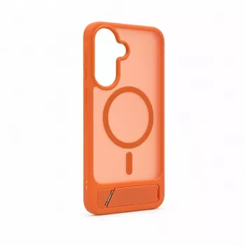 Evelatus Samsung Galaxy A37 / A36 Gummiertes MagSafe Case mit Standfuß Orange