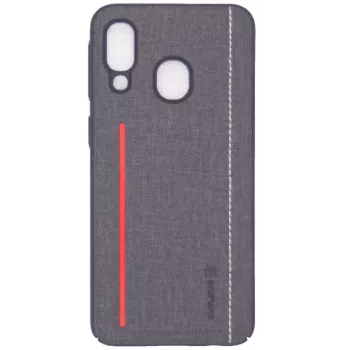 Evelatus Samsung Galaxy A40 Back Cover Silicone Case Gray