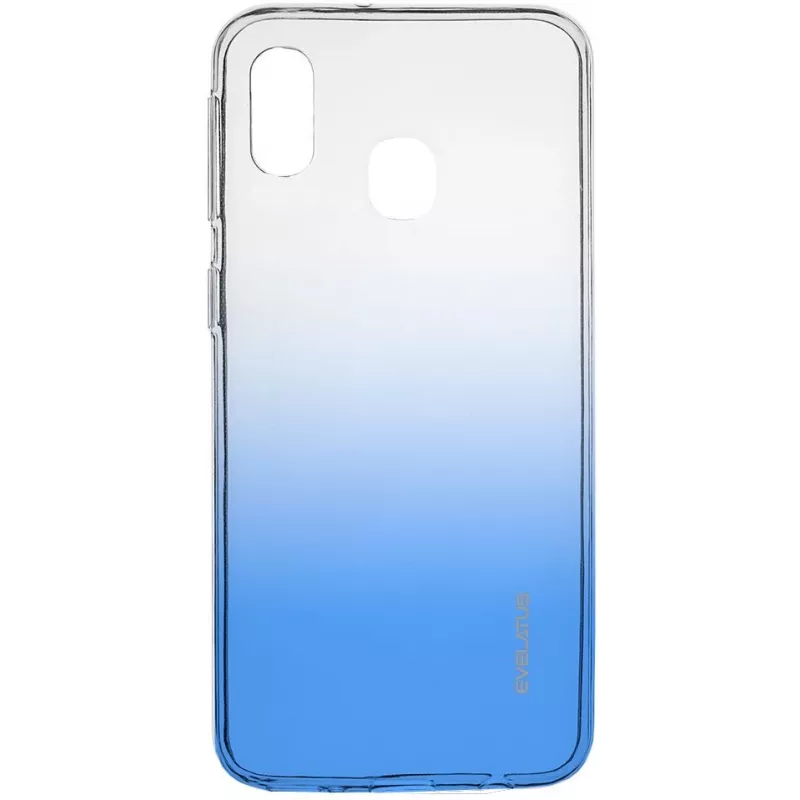 Evelatus Samsung Galaxy A40 Gradient TPU Case Blue