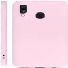 Evelatus Samsung Galaxy A40 Nano Silikon Hülle Soft Touch TPU Beige