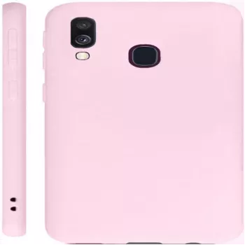 Evelatus Samsung Galaxy A40 Nano Silikon Hülle Soft Touch TPU Beige