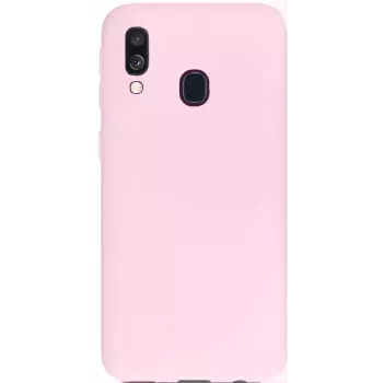 Evelatus Samsung Galaxy A40 Nano Silikon Hülle Soft Touch TPU Beige