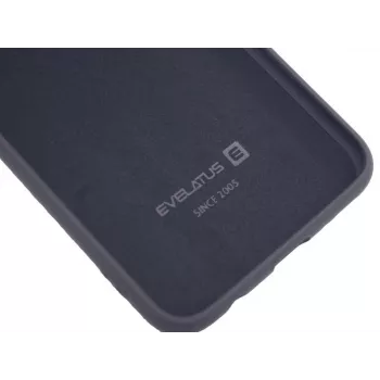 Evelatus Samsung Galaxy A40 Nano-Silikon-Hülle Soft Touch TPU Schwarz