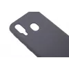 Evelatus Samsung Galaxy A40 Nano-Silikon-Hülle Soft Touch TPU Schwarz