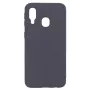 Evelatus Samsung Galaxy A40 Nano-Silikon-Hülle Soft Touch TPU Schwarz