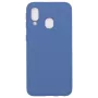 Evelatus Samsung Galaxy A40 Nano Silikon Hülle Soft Touch TPU Dunkelblau