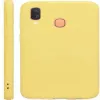 Evelatus Samsung Galaxy A40 Nano Silicone Case Soft Touch TPU Gelb