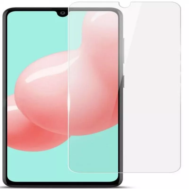 Evelatus Samsung Galaxy A41 0,33 mm flaches klares Panzerglas Display-Schutz mit japanischem Kleber und antistatischer Beschichtung