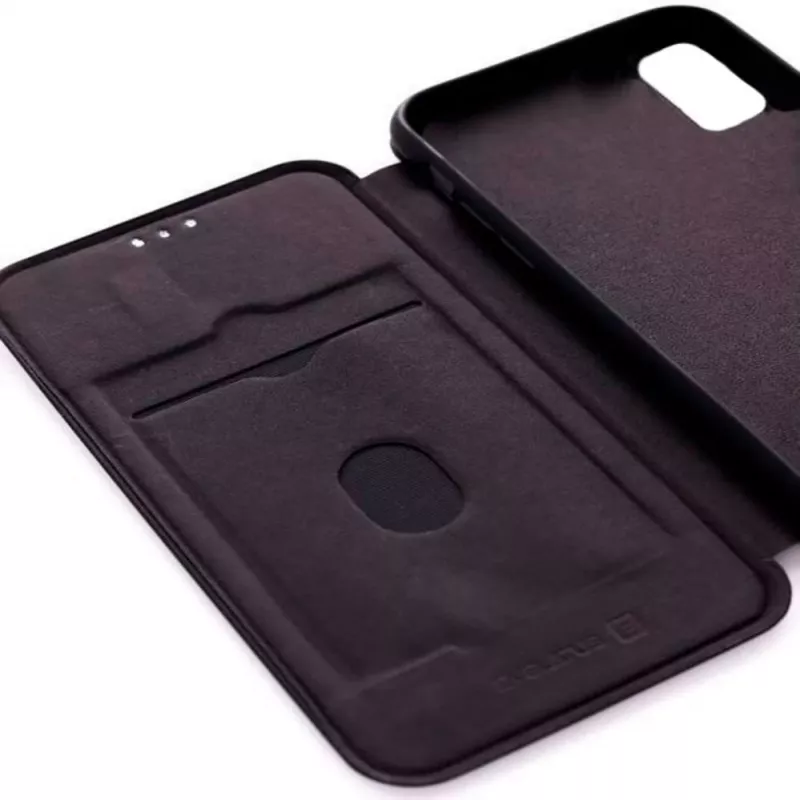 Evelatus Samsung Galaxy A41 Buchhülle Schwarz