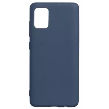 Evelatus Samsung Galaxy A41 Nano Silicone Case Soft Touch TPU Blau